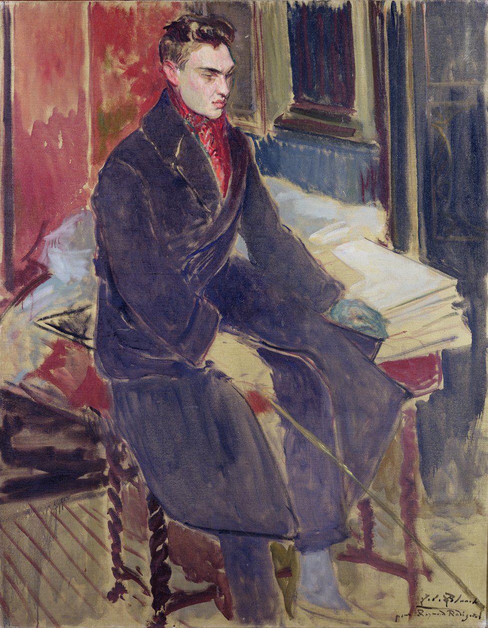 Portrait de Raymond Radiguet (1903-23) - Jacques Emile Blanche