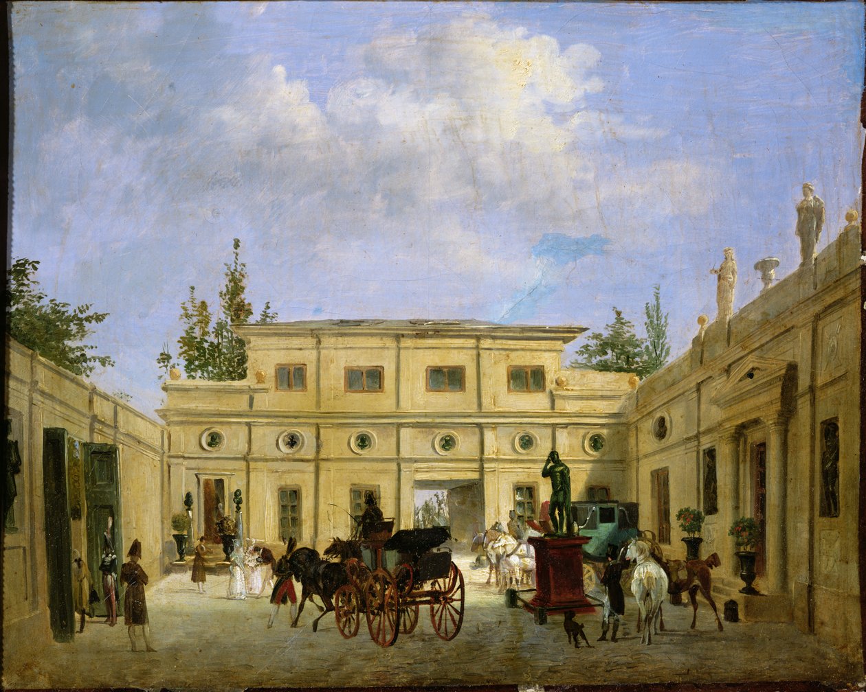 Vue de la Cité Odiot - Jacques Francois Joseph Swebach