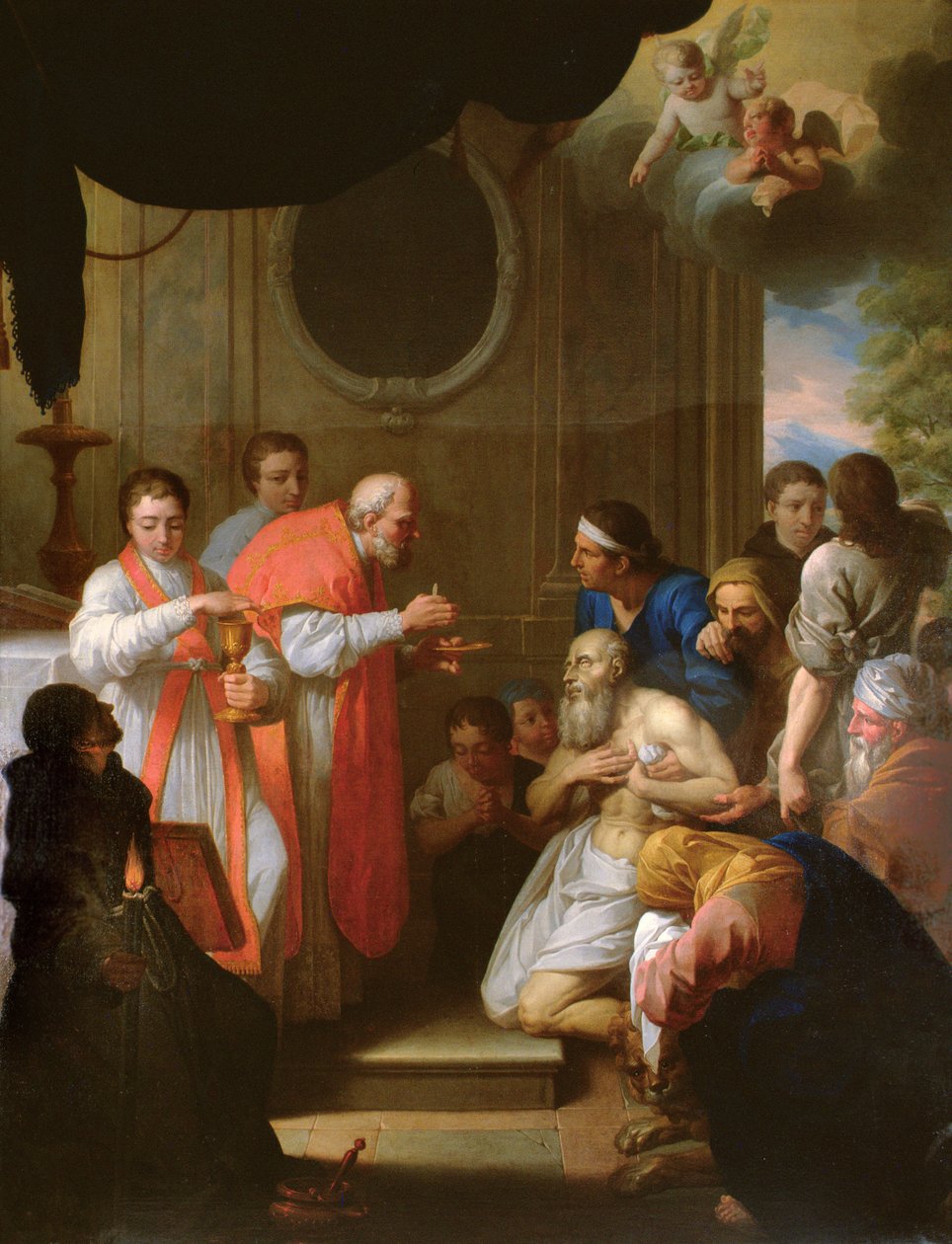 Saint Roch guérissant les pestiférés - Jacques Gamelin
