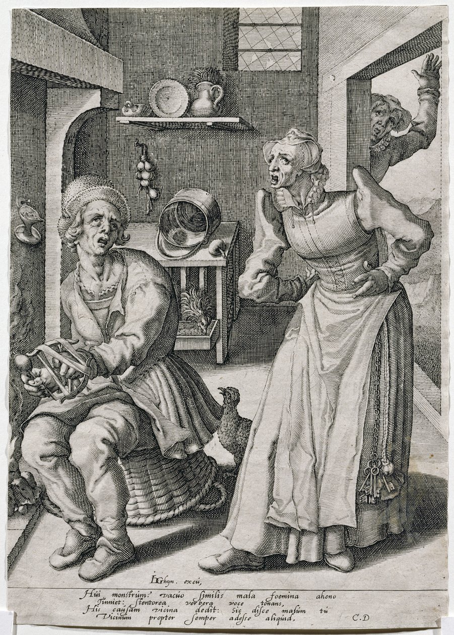 La Mégère - Jacques II de Gheyn