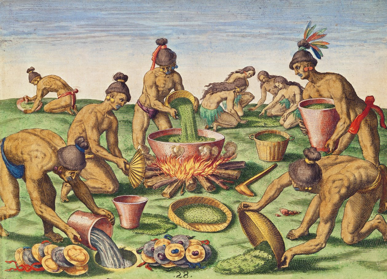 Préparations pour un festin, de 