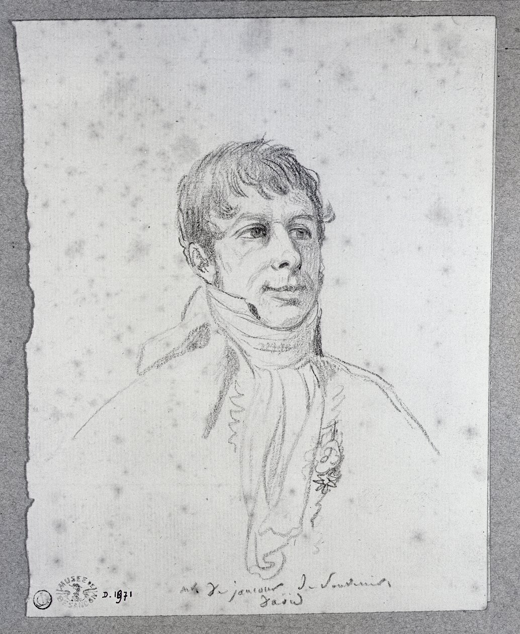 Comte François Arnail de Jaucourt (1757-1852) - Jacques Louis David