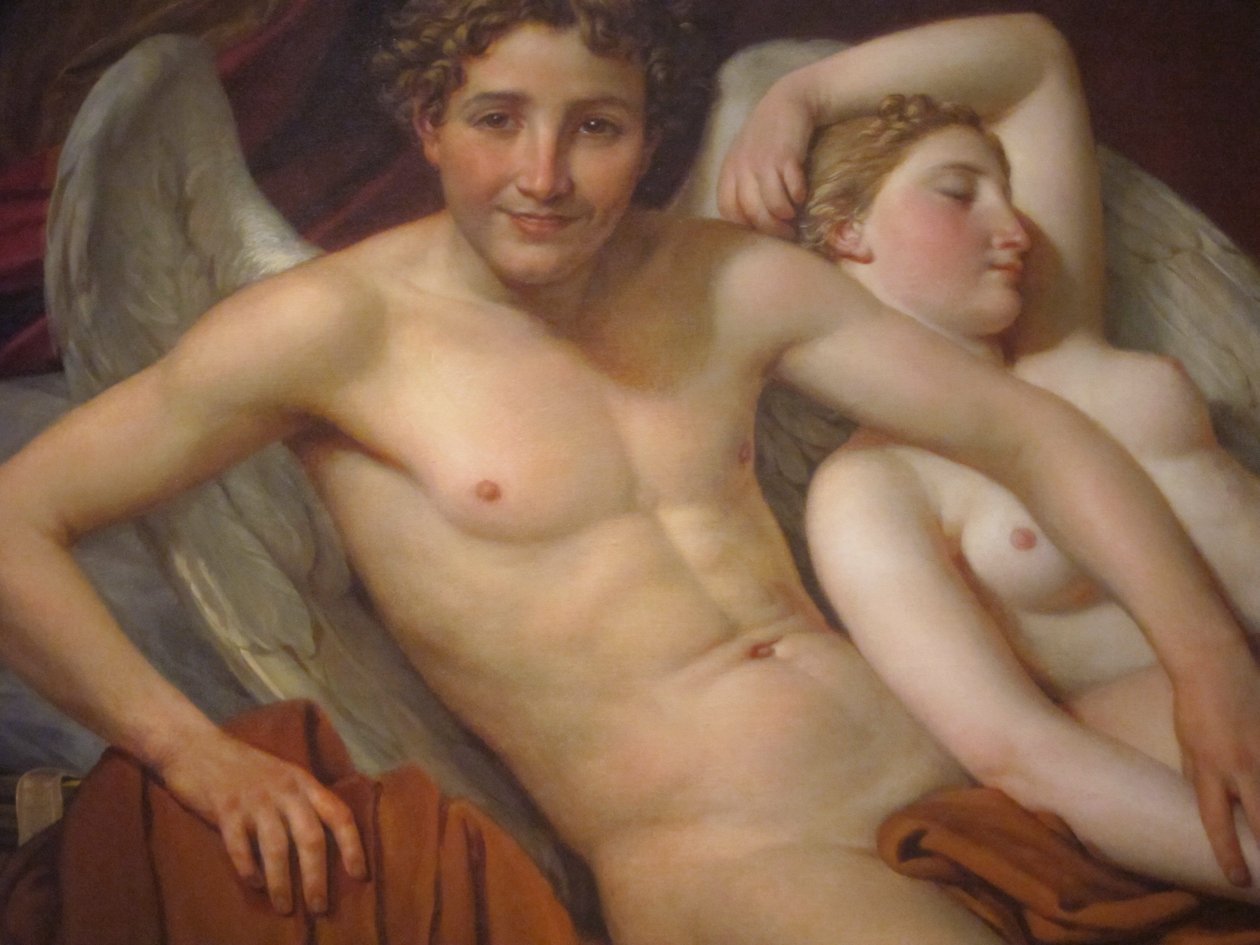 Cupidon et Psyché - Jacques Louis David