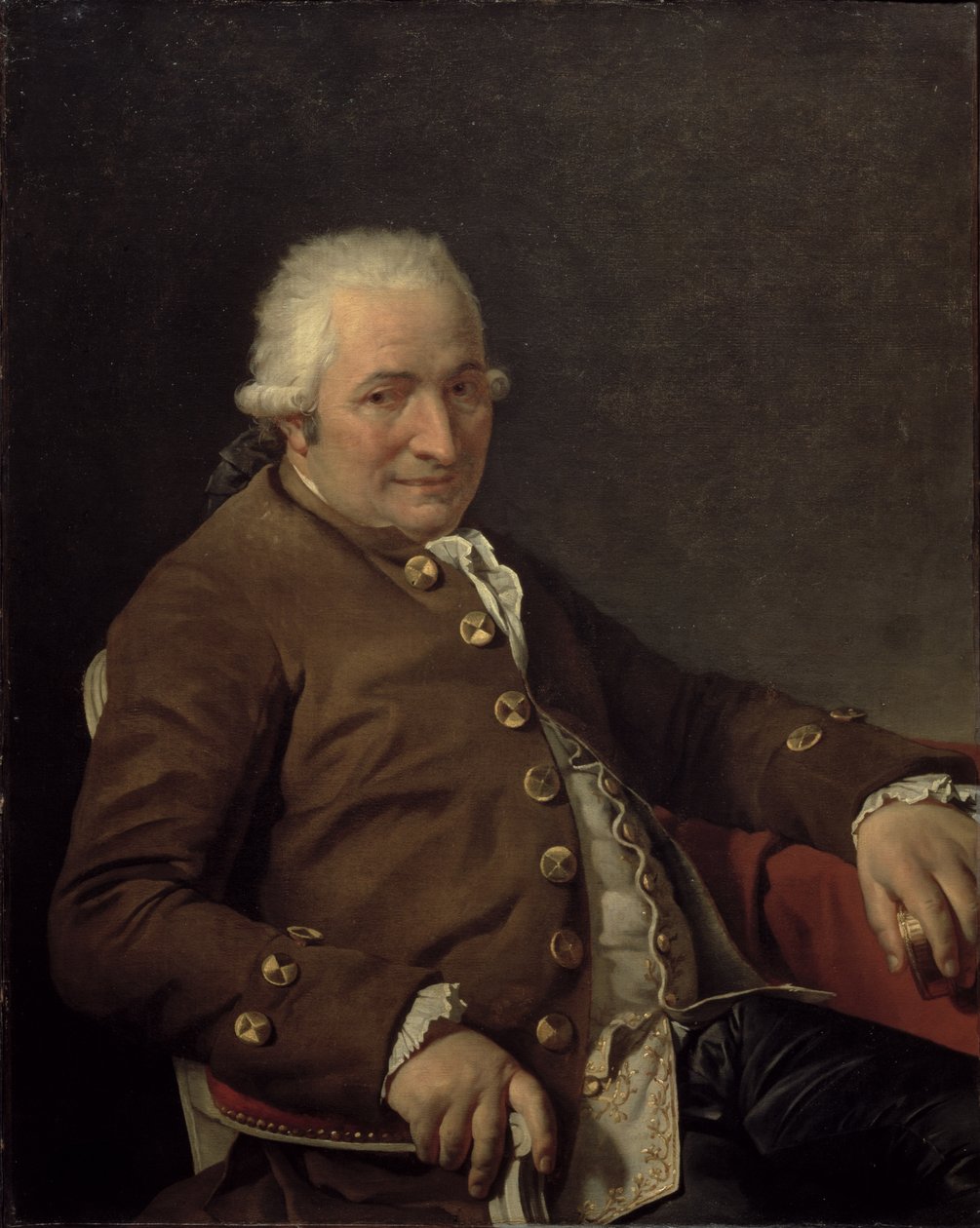 Portrait de Charles-Pierre Pecoul, 1784 - Jacques Louis David