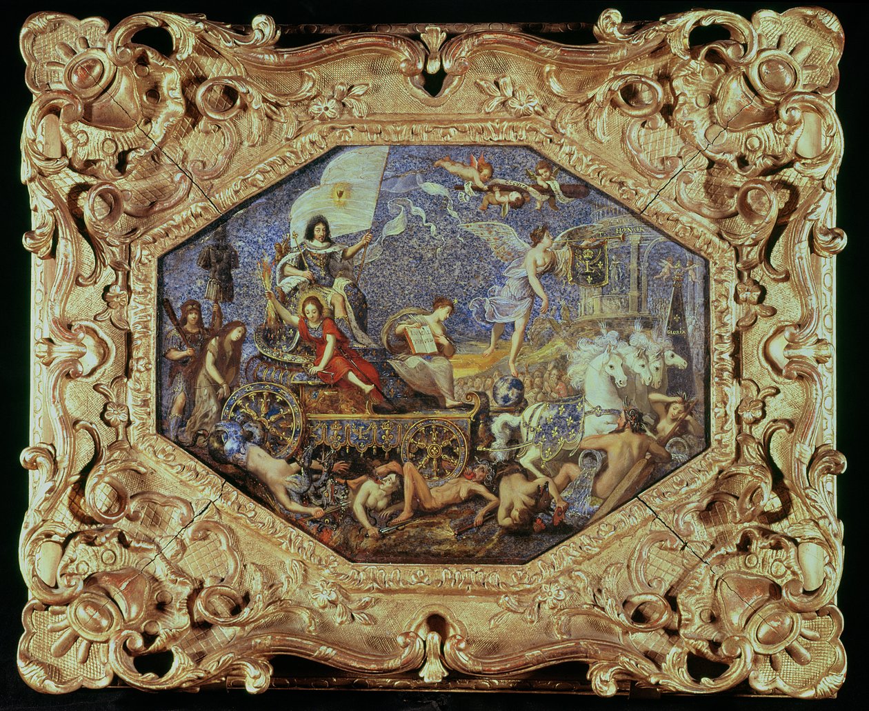 Le Triomphe de Louis XIII sur les Ennemis de la Religion - Jacques Stella