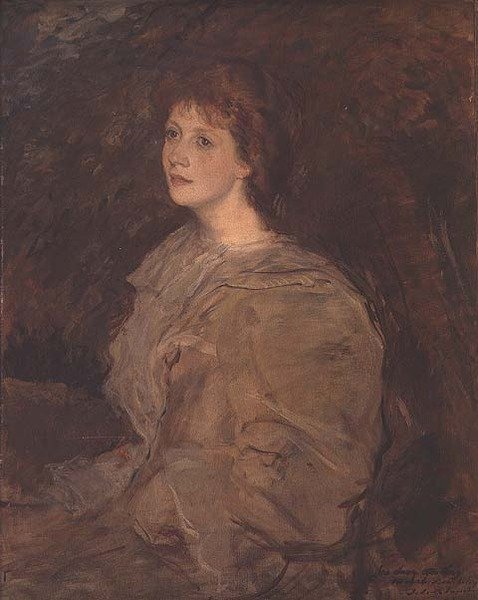 Portrait de Mabel Beardsley - Jacques-Emile Blanche