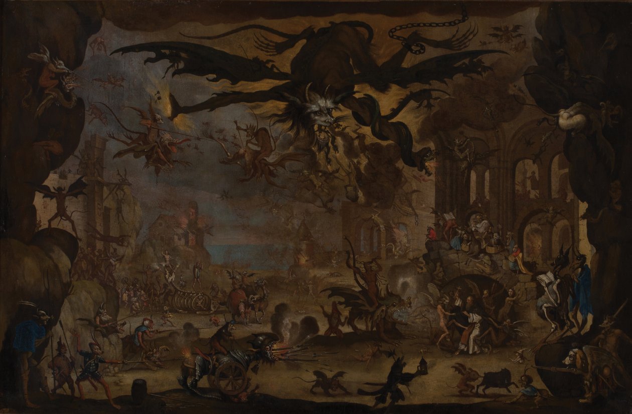 La Tentation de Saint Antoine - Jacques (after) Callot