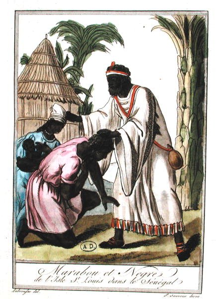 Marabout de Saint-Louis, Sénégal - Jacques (after) Grasset de Saint Sauveur