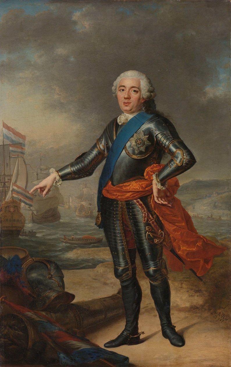 Portrait de Guillaume IV - Jacques André Joseph Aved
