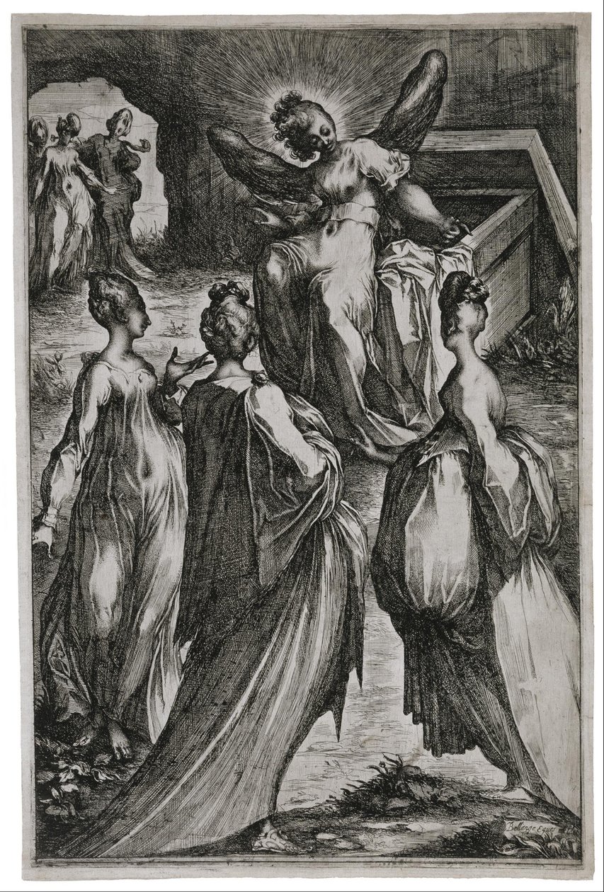 Les saintes femmes au Sépulcre - Jacques Bellange