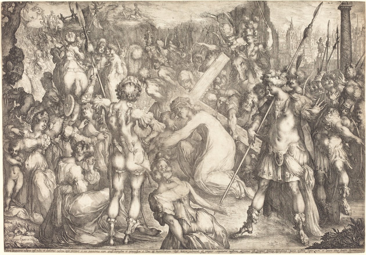 Le chemin du Calvaire - Jacques Bellange
