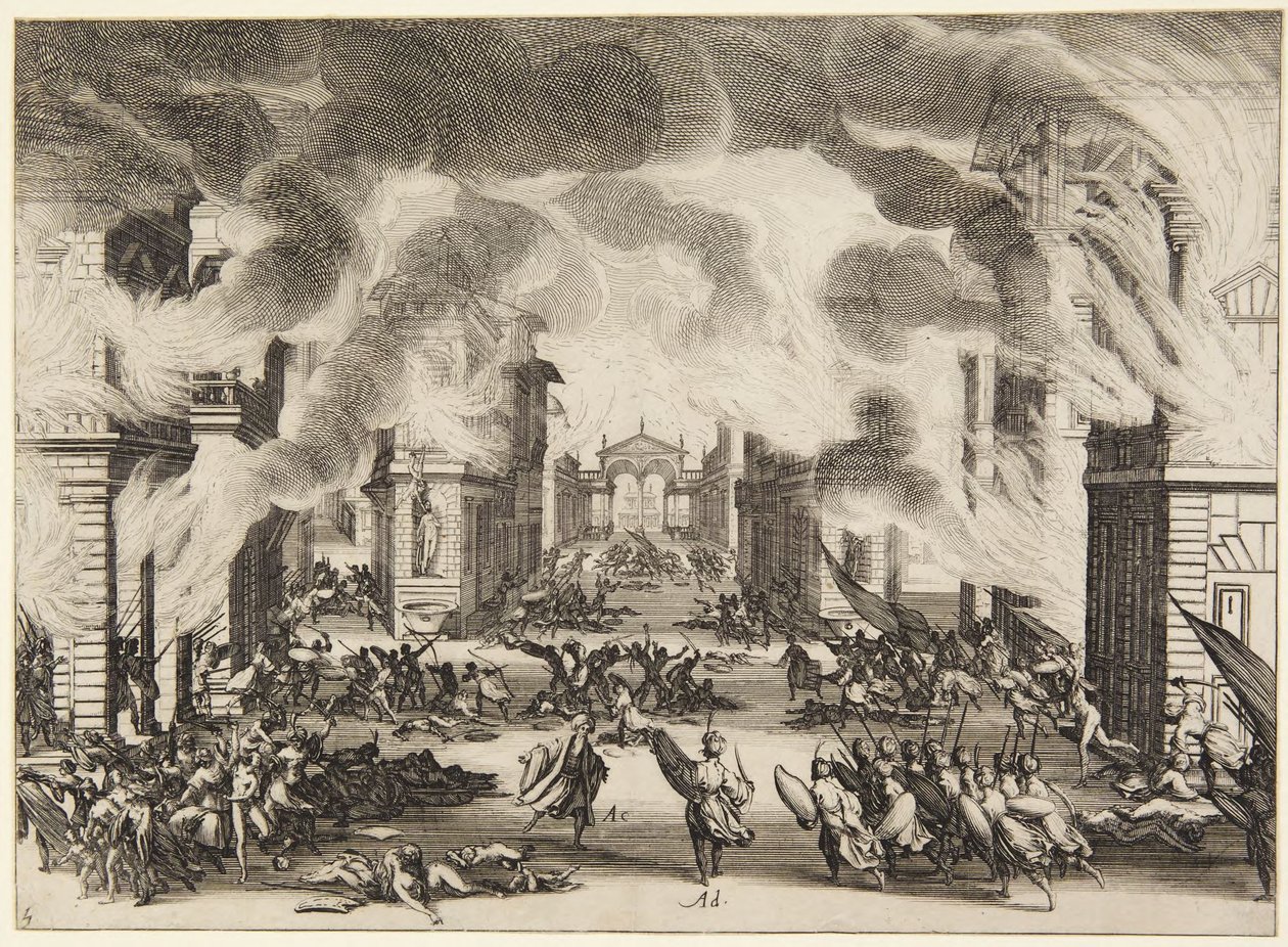 Acte 5, de la série « Soliman » - Jacques Callot