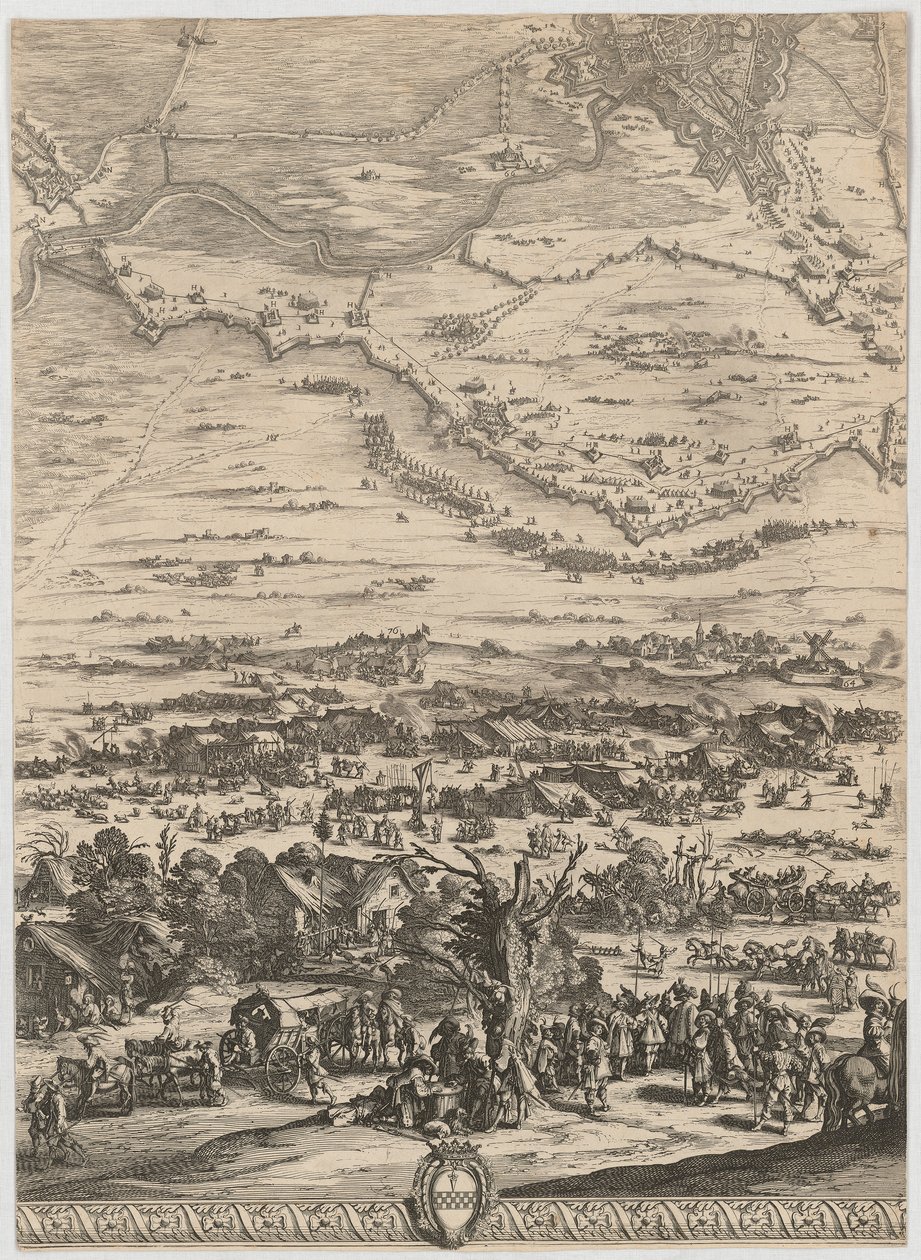 Extrait de « La bataille de Breda » - Jacques Callot