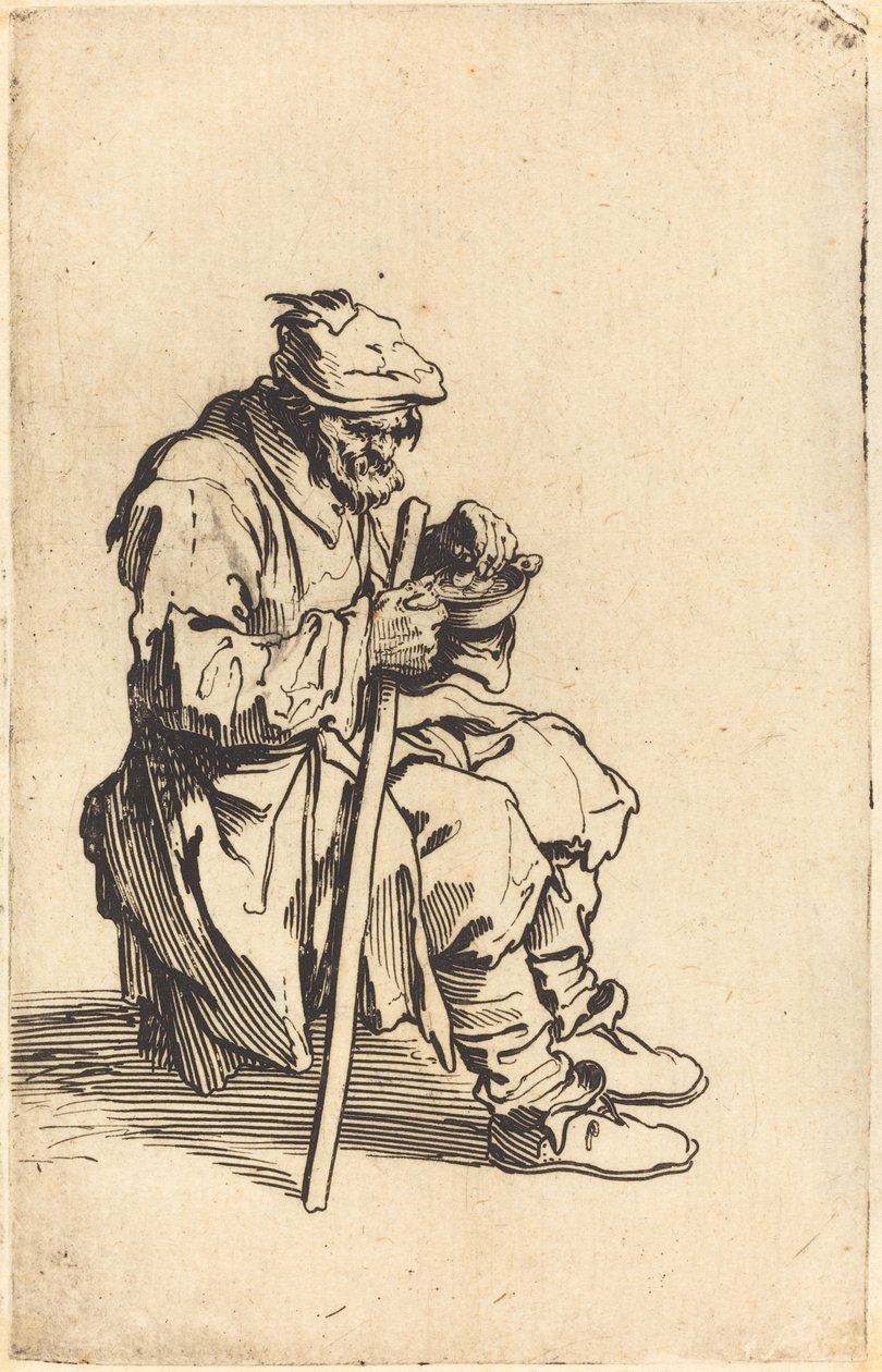 Mendiant mangeant - Jacques Callot
