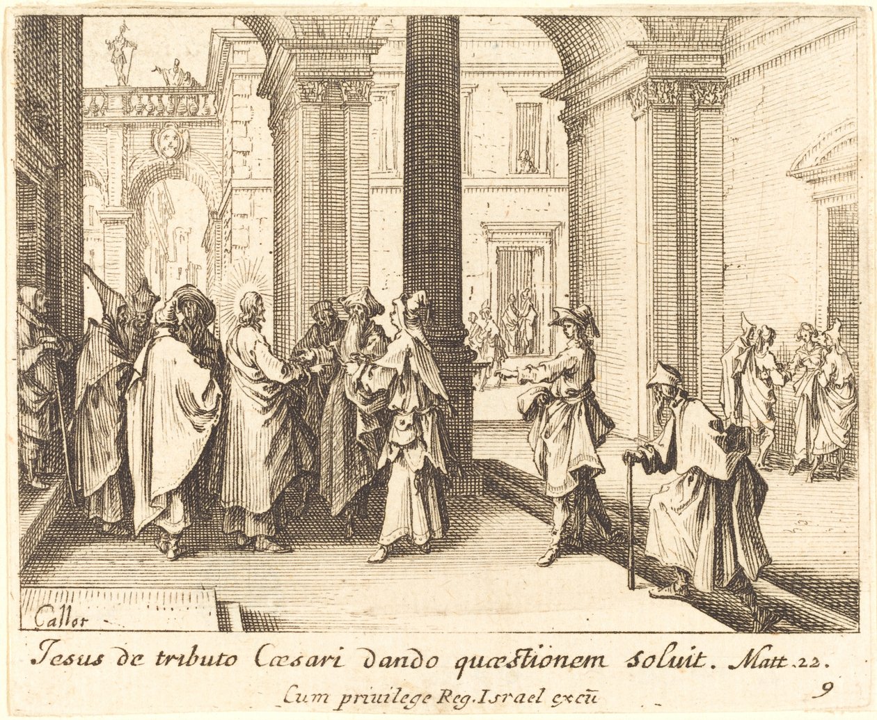 La pièce de César - Jacques Callot