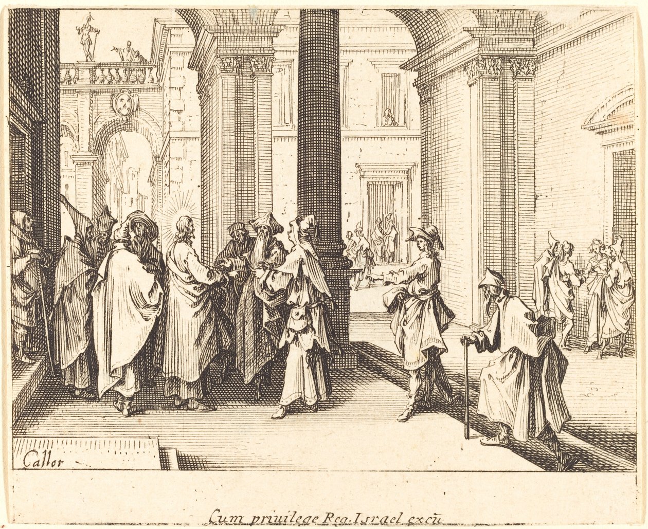 La Pièce de César, 1635 - Jacques Callot