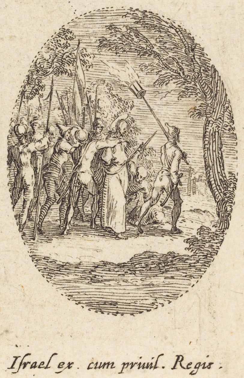 Le Christ portant la croix - Jacques Callot