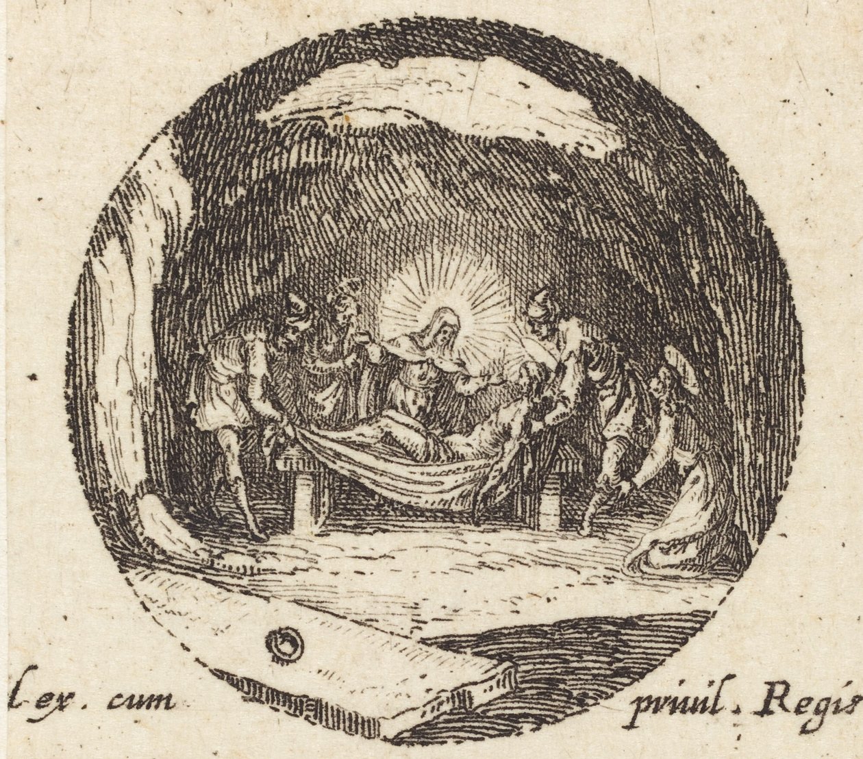 Christ aux limbes - Jacques Callot