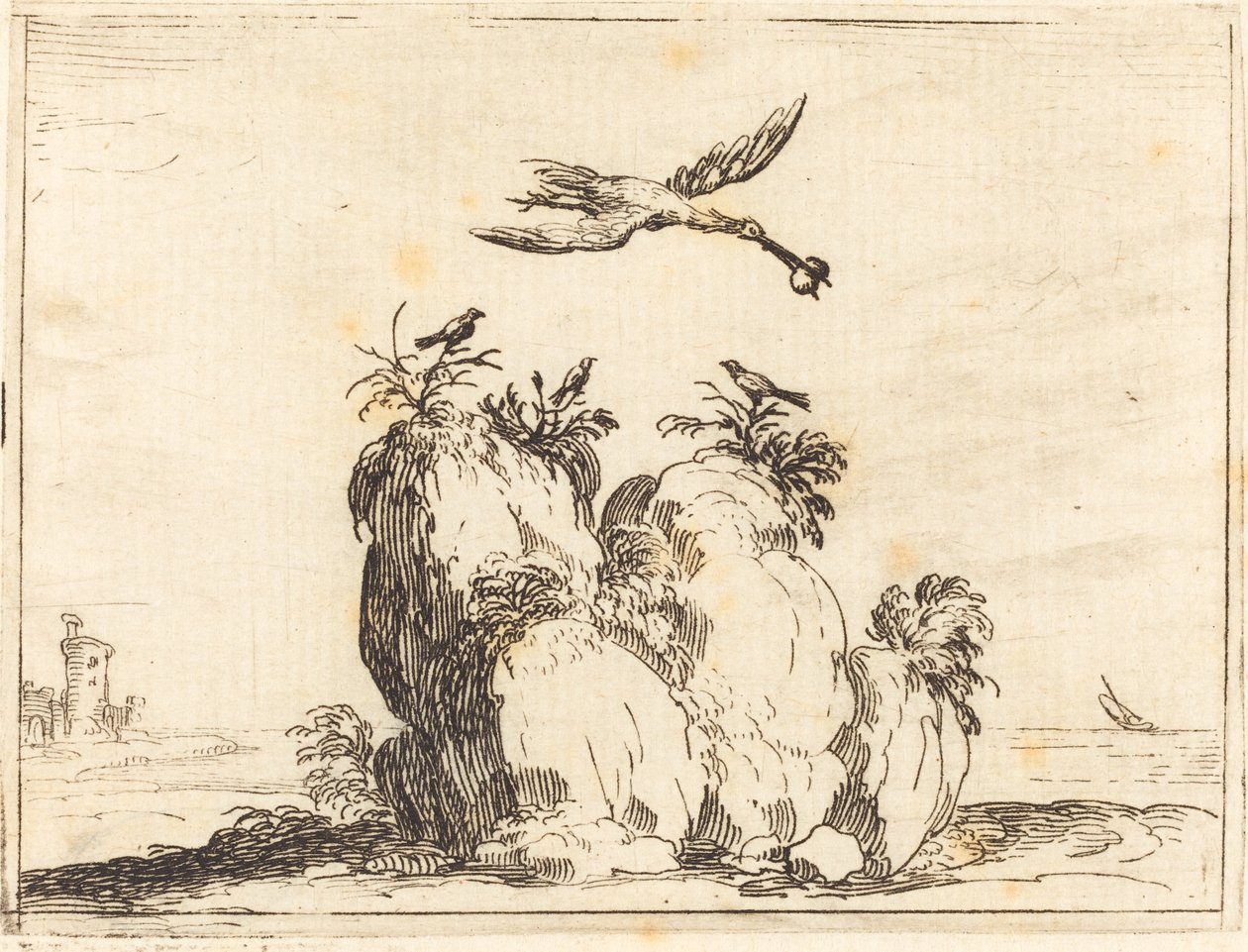 Grue Volante - Jacques Callot
