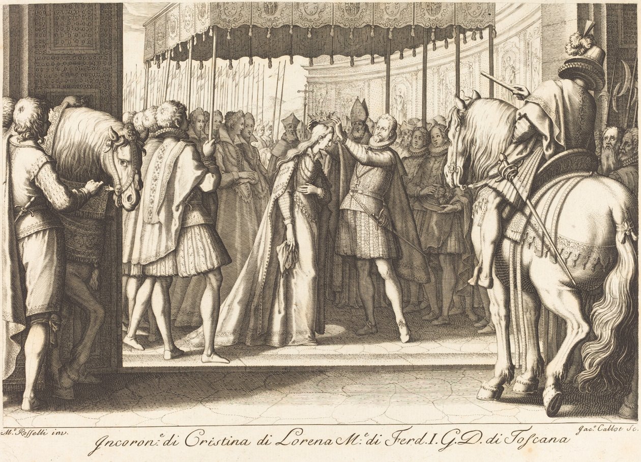 Couronnement de la Grande-Duchesse - Jacques Callot