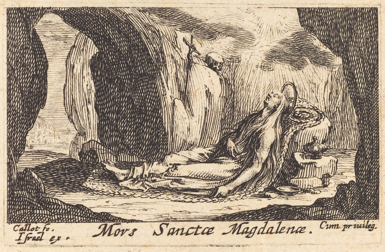 Mort de la Madeleine - Jacques Callot