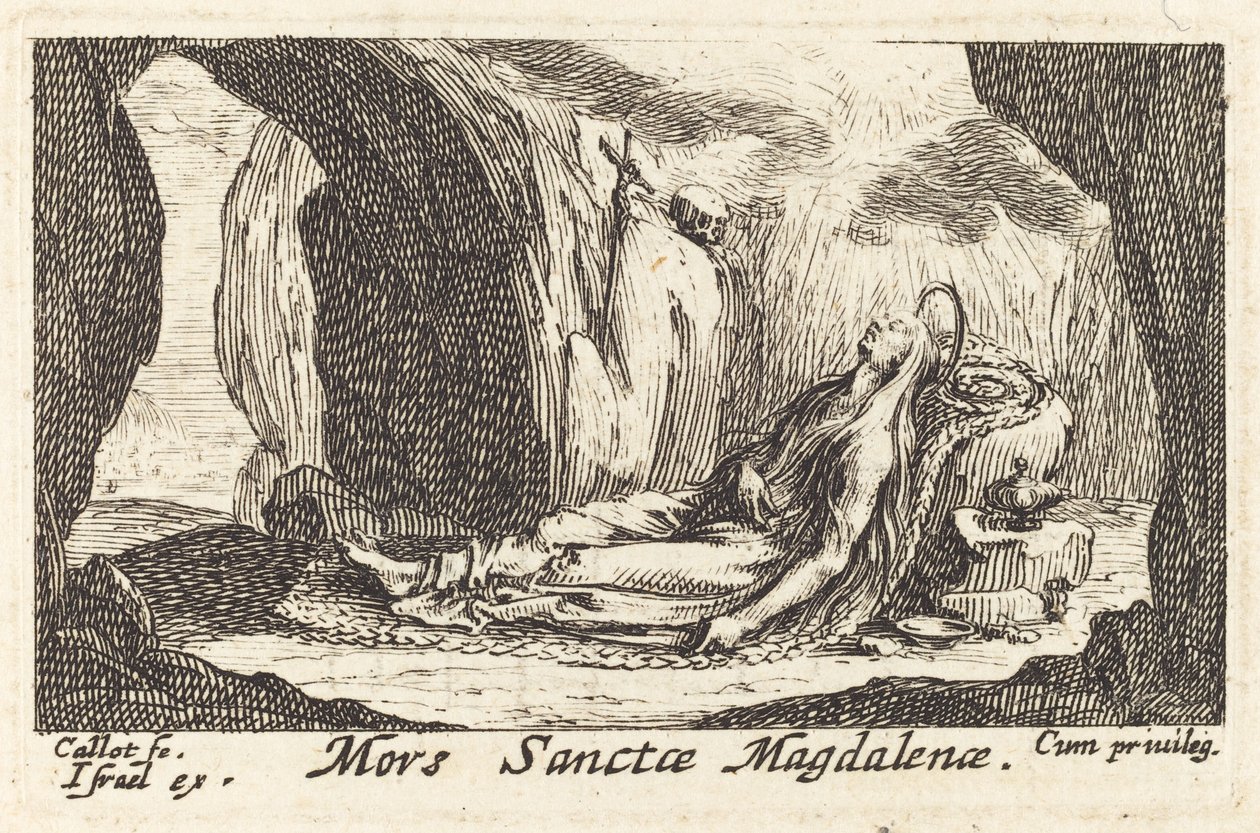 Mort de la Madeleine - Jacques Callot