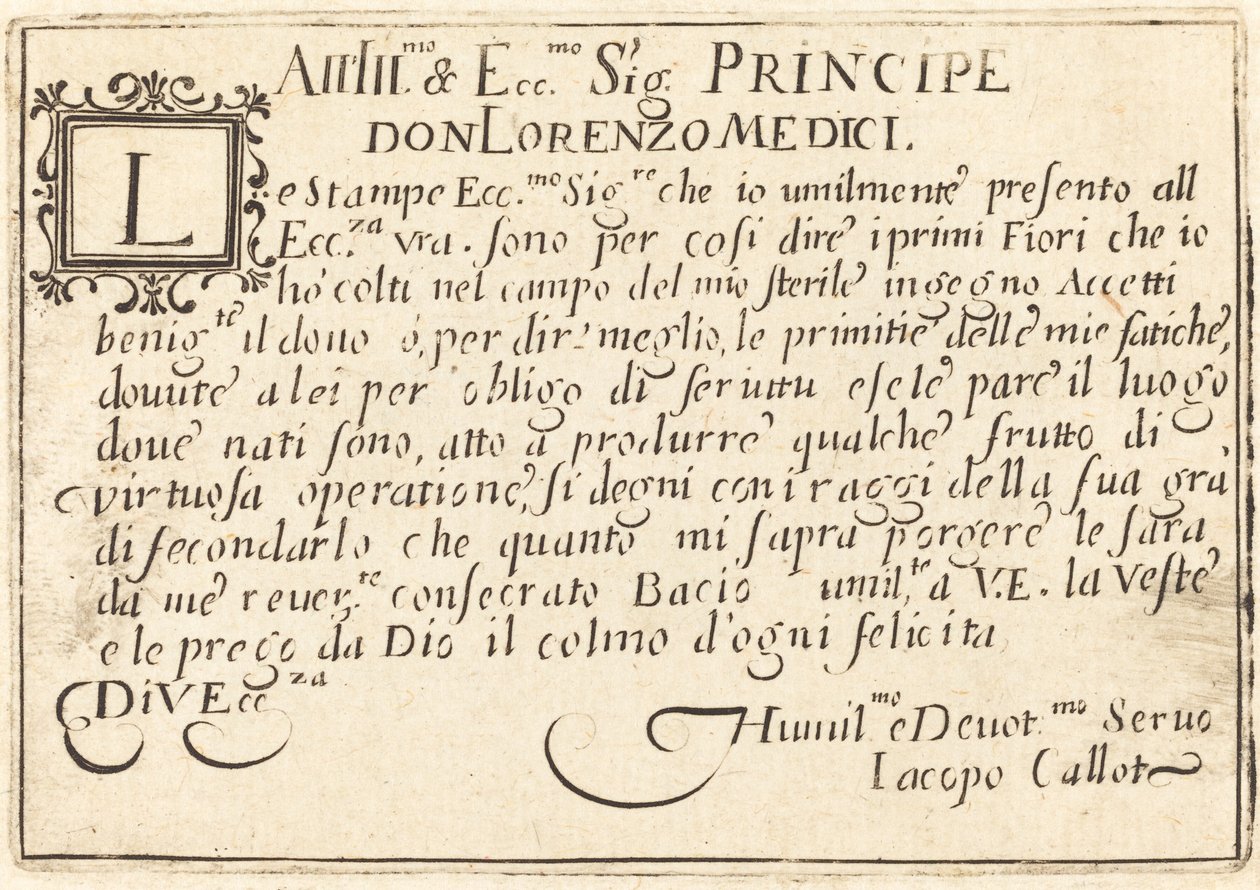 Dédicace à Don Lorenzo de