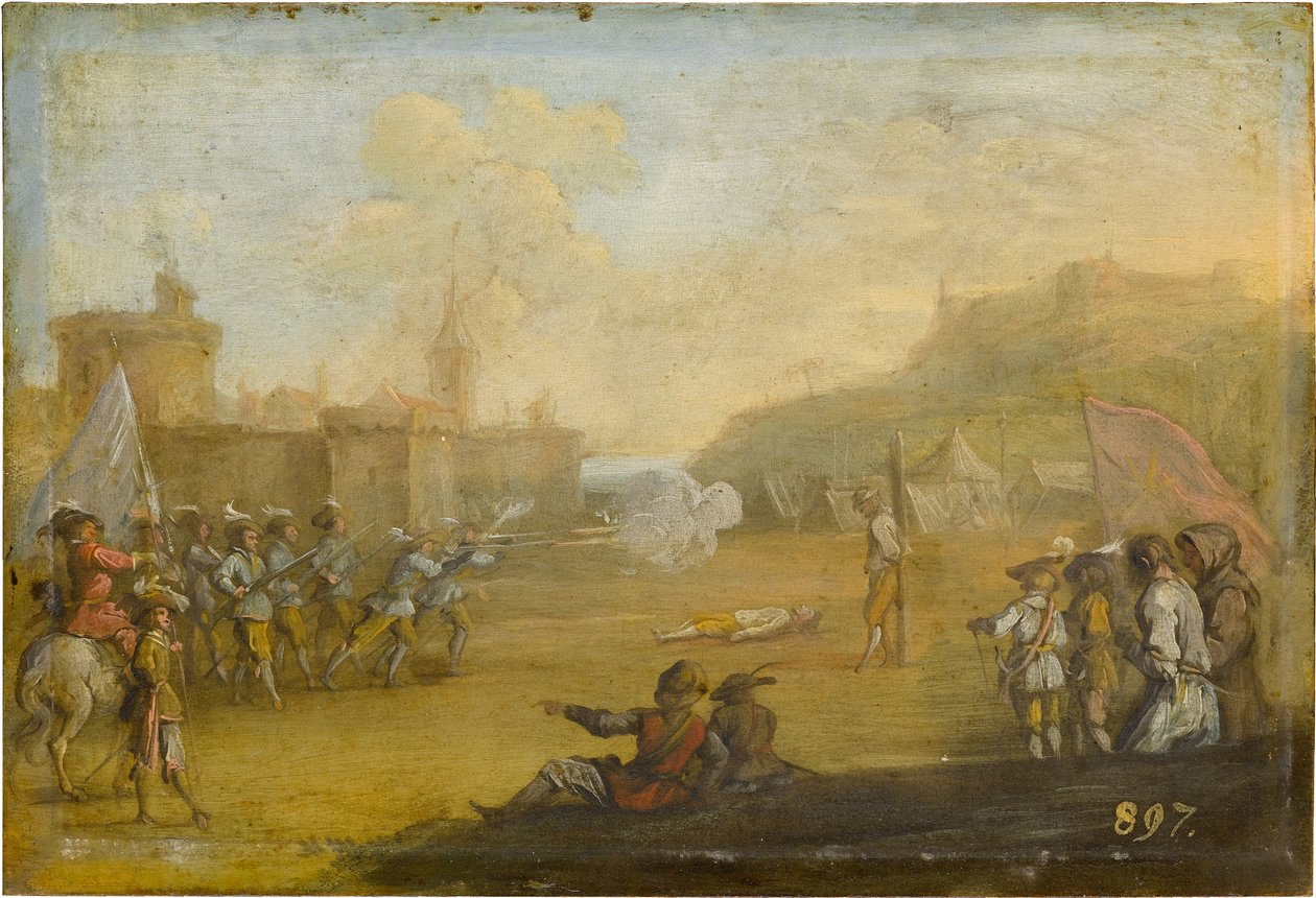 La fusillade - Jacques Callot