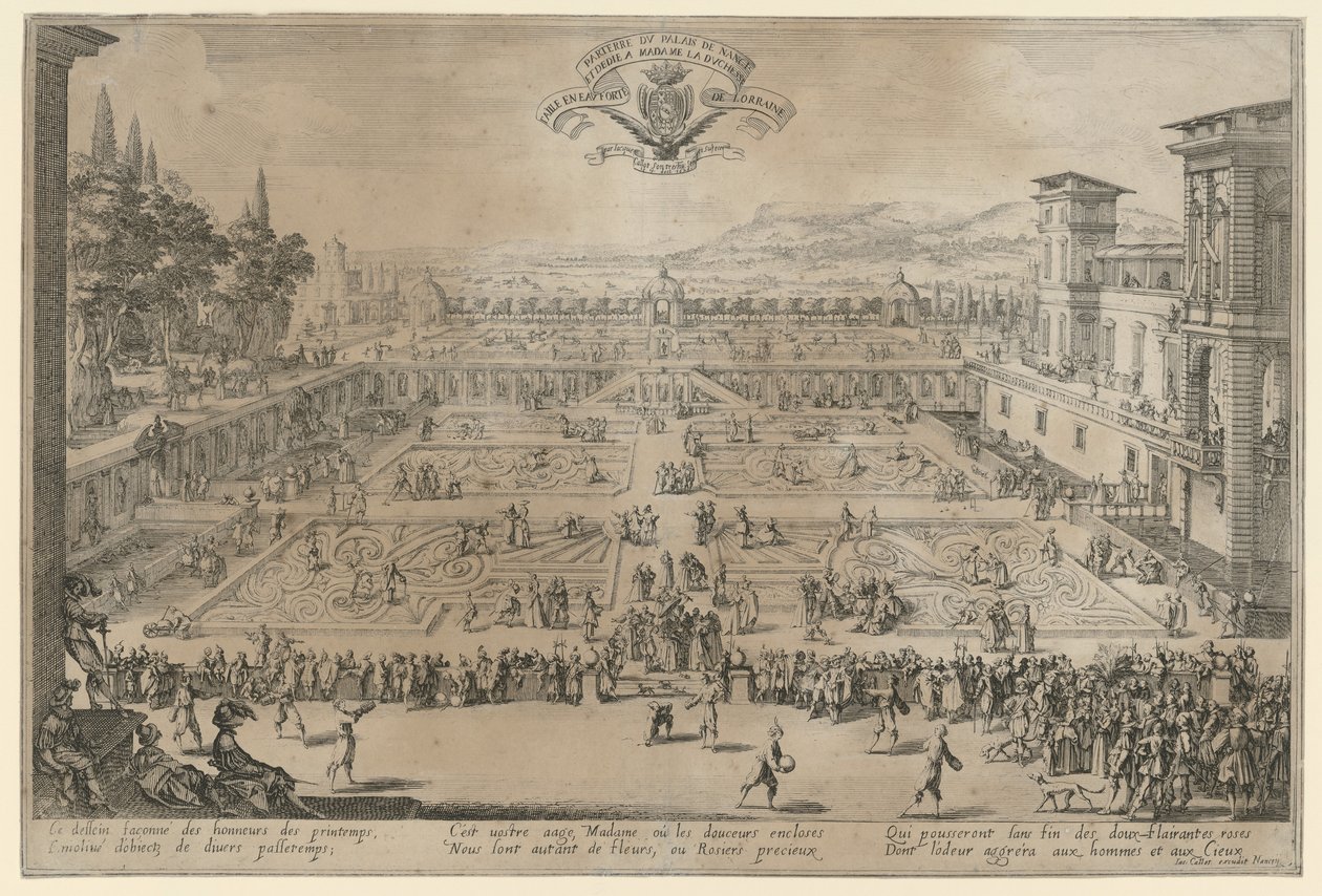 Jardin de Nancy - Jacques Callot