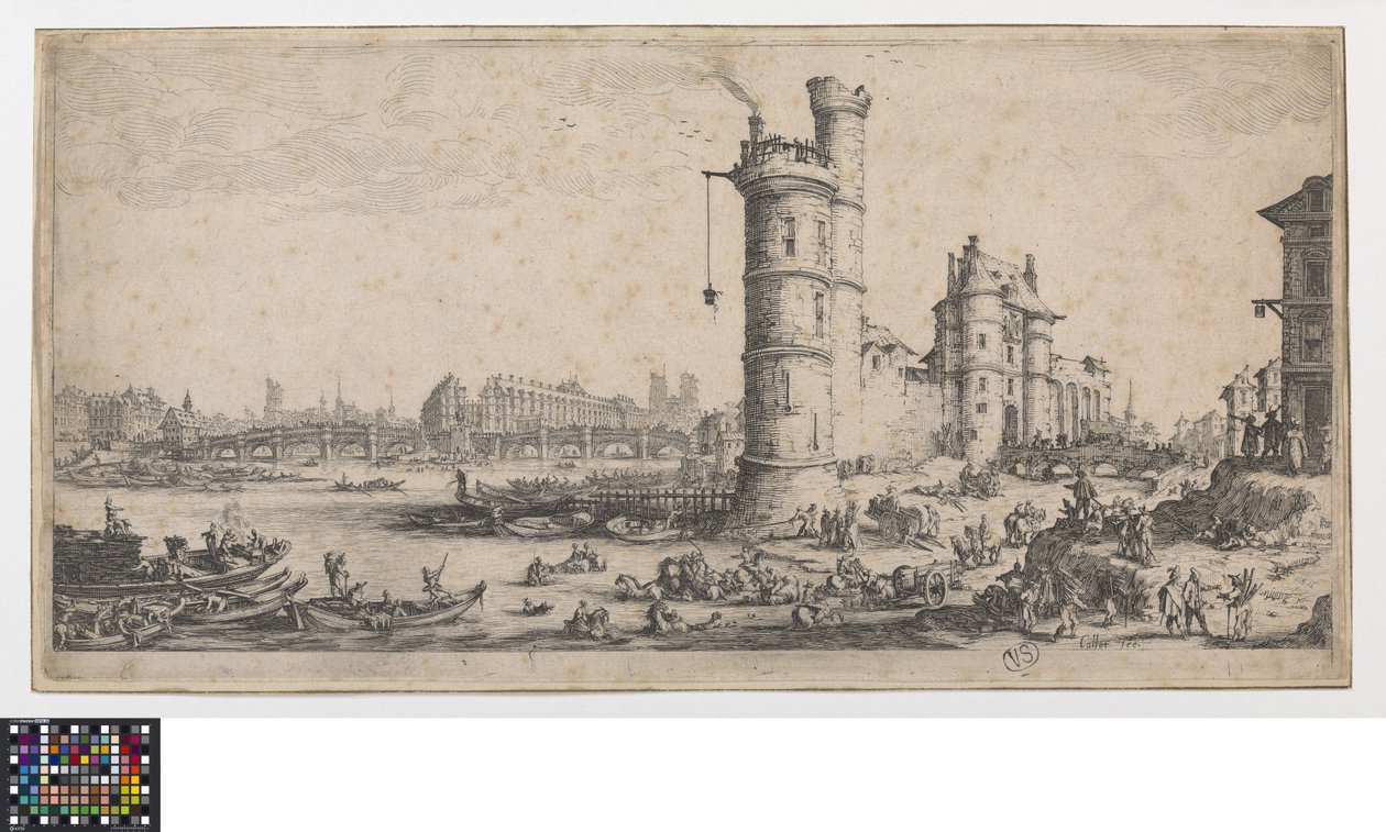 Vue du Pont Neuf - Jacques Callot