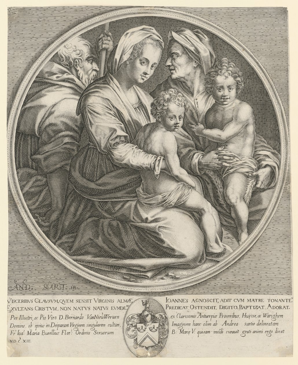 La Sainte Famille - Jacques Callot