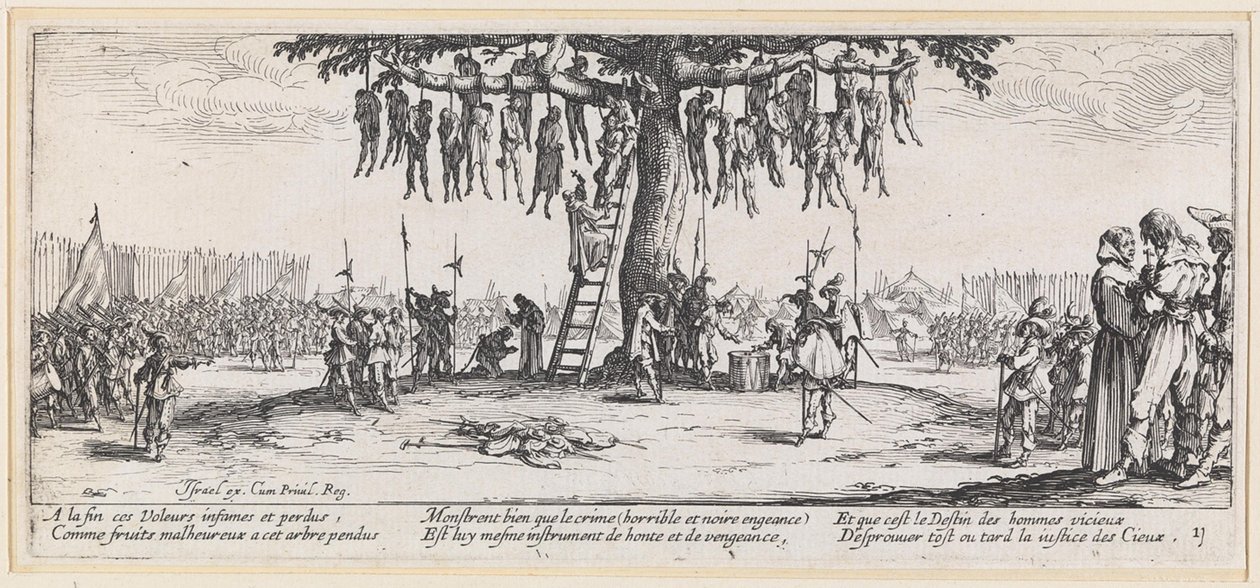 La pendaison - Jacques Callot