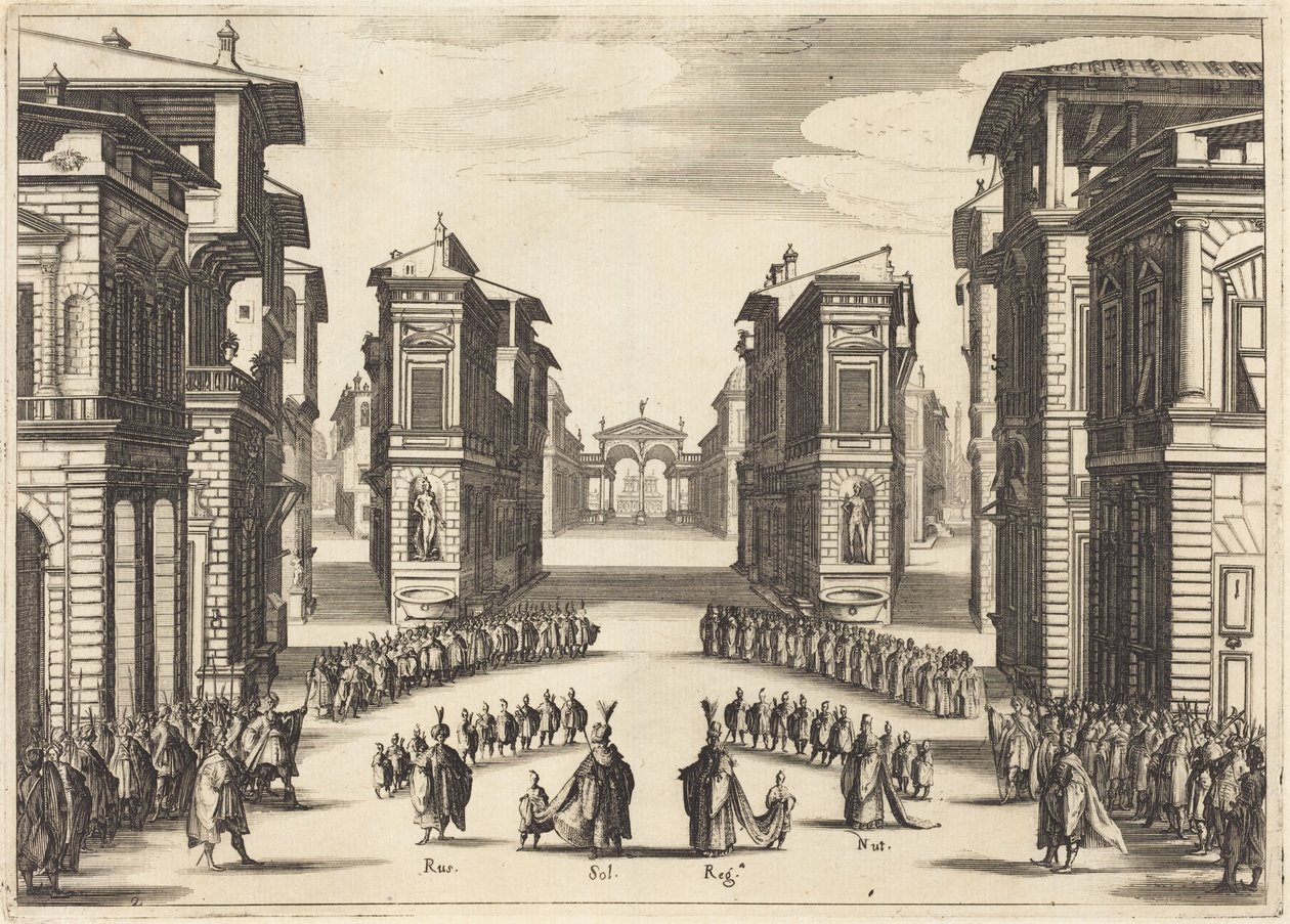 Suleiman, Acte II - Jacques Callot