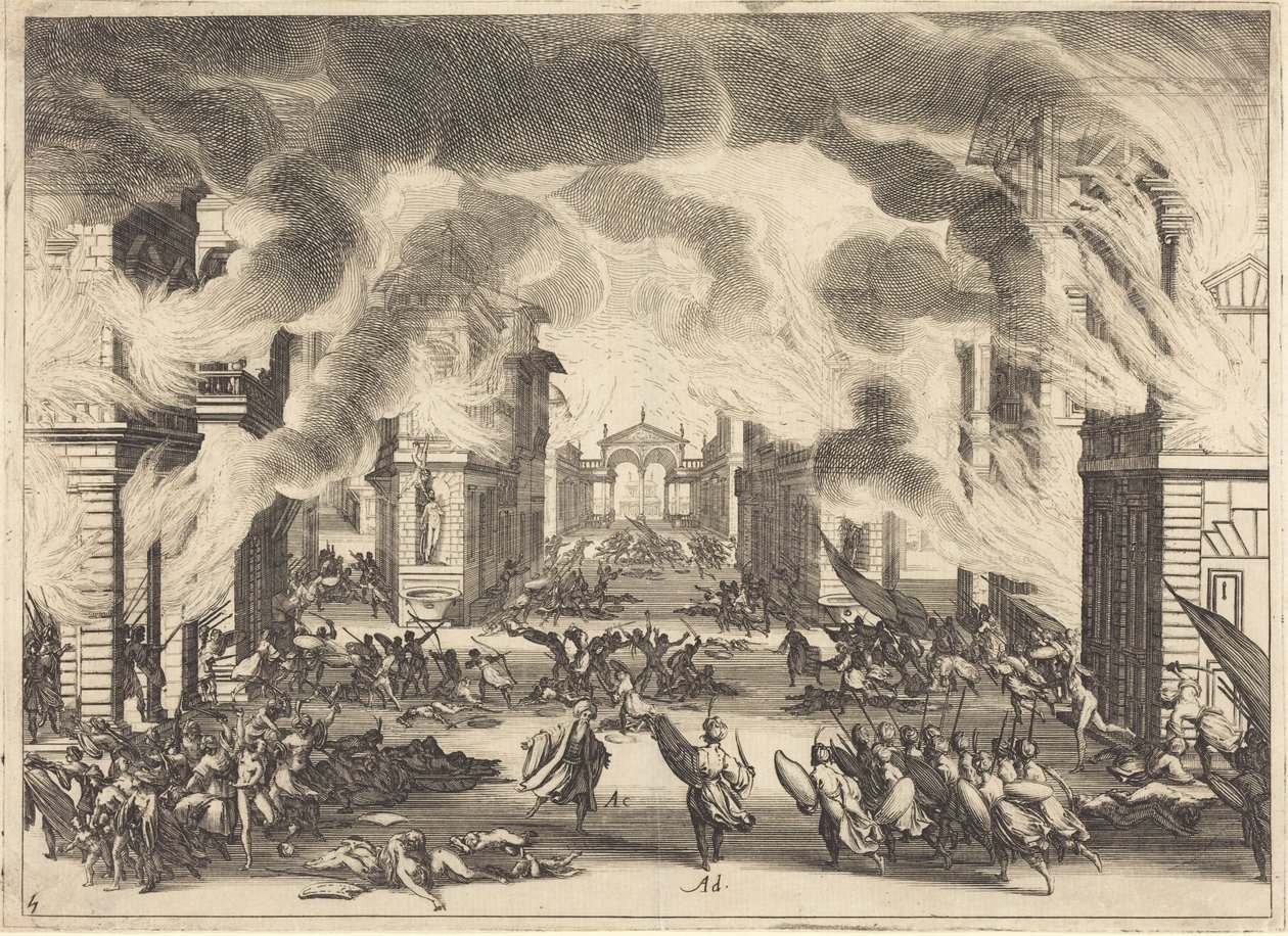 Il Solimano, acte V - Jacques Callot