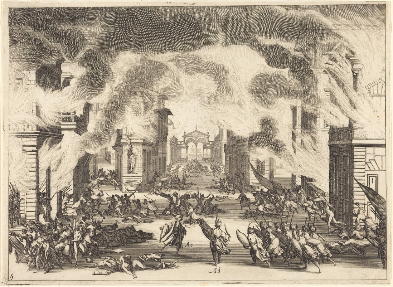 Il Solimano, acte V - Jacques Callot