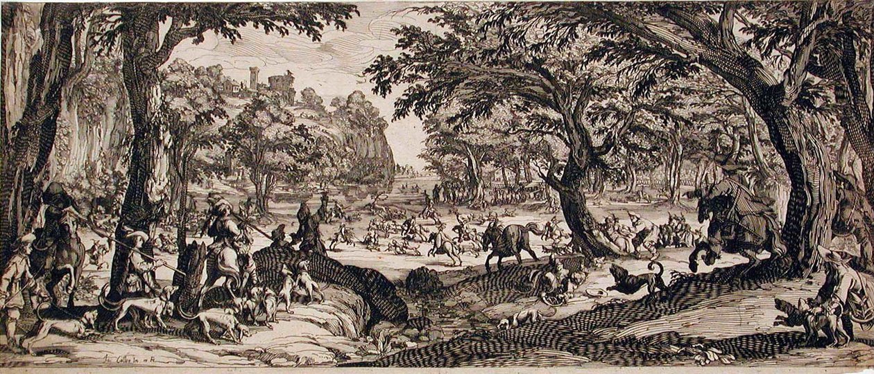 La Grande Chasse - Jacques Callot