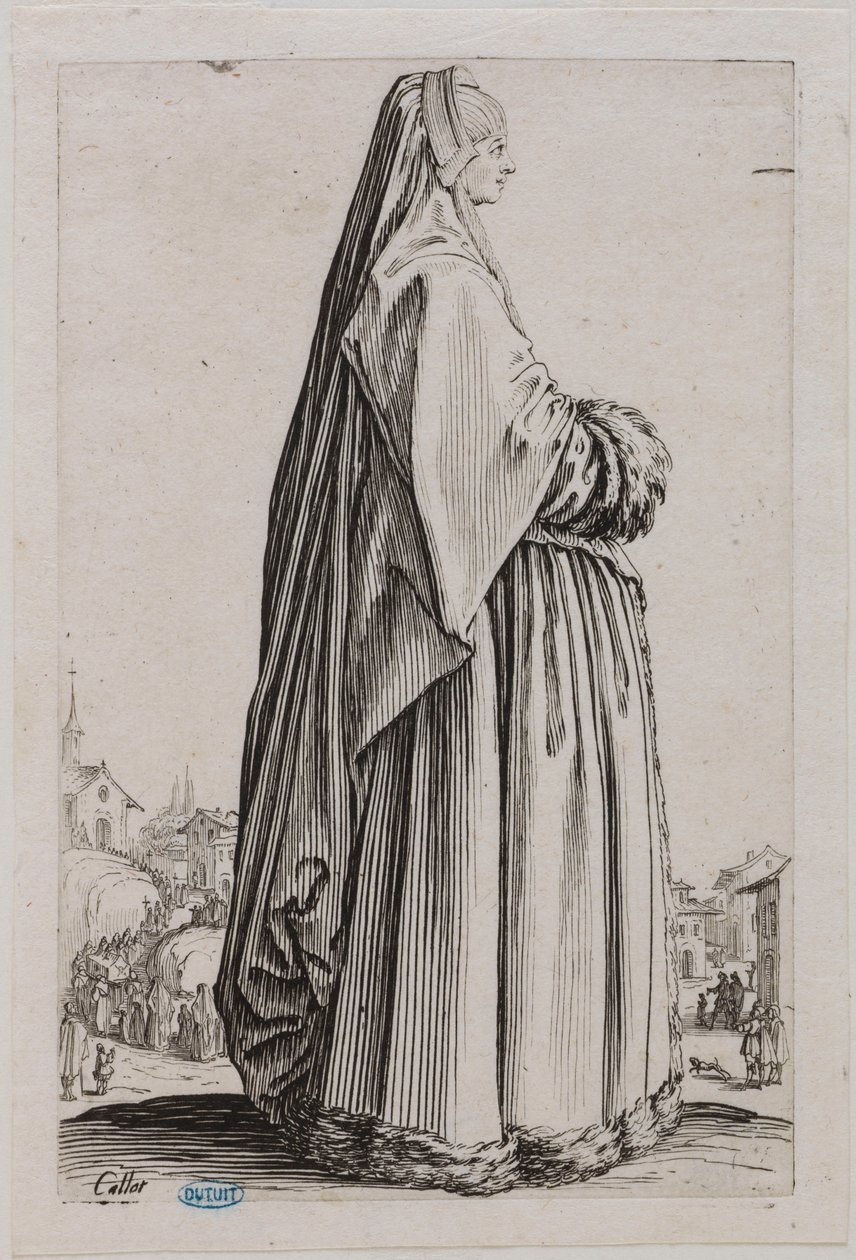 La Noblesse, La Dame coiffée d