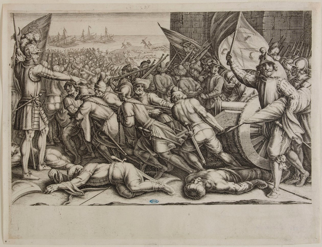 La Vie de Ferdinand Ier de Médicis, Rembarquement des troupes. Neuvième numéro d