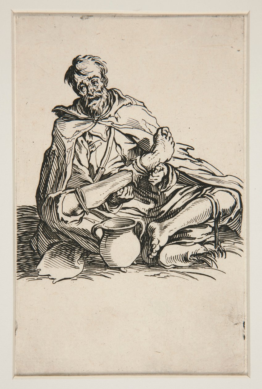 Le Malingreux - No. 13 des Gueux - Jacques Callot