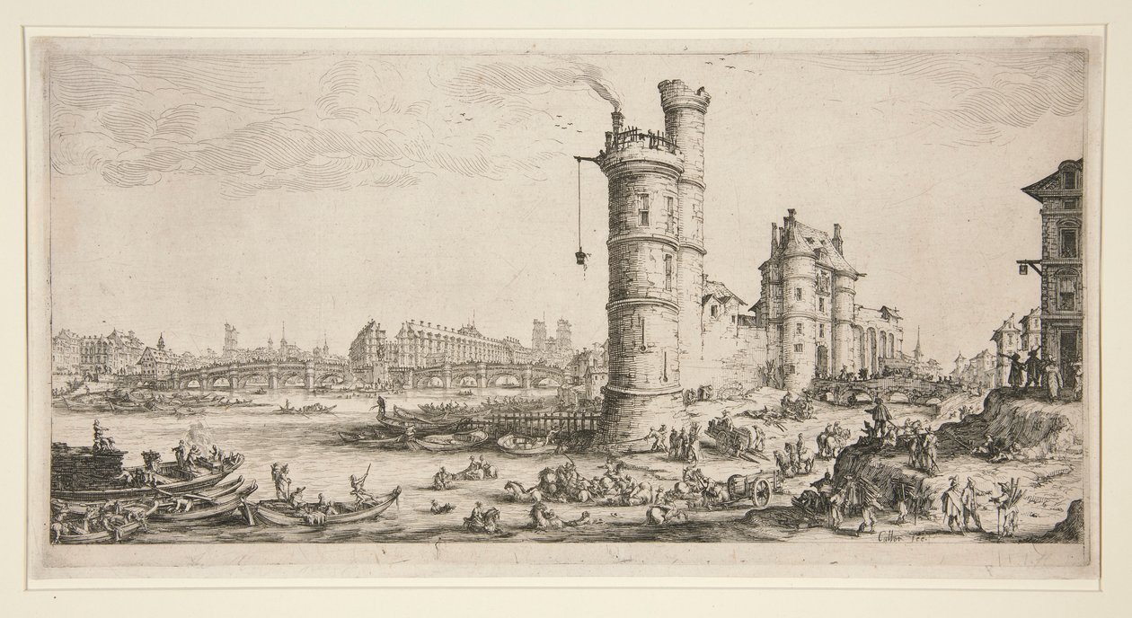 Le Pont Neuf - Jacques Callot