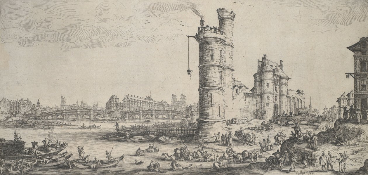 Le Pont Neuf - Jacques Callot