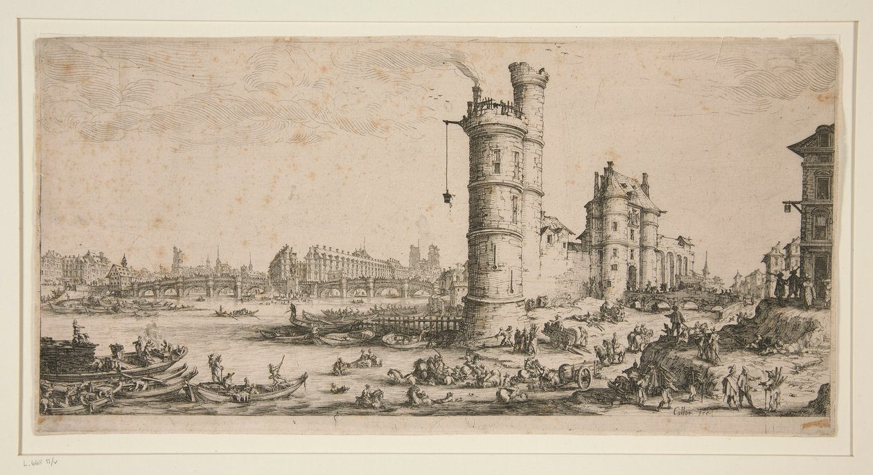 Le Pont Neuf, Paris - Jacques Callot