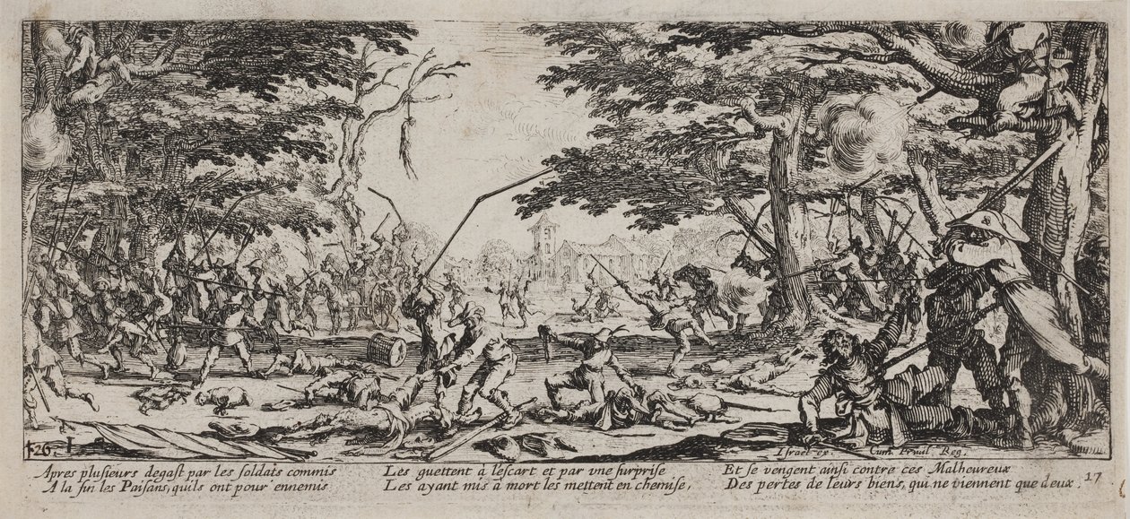 Les Misères et les Malheurs de la Guerre (feuille 17) - Jacques Callot