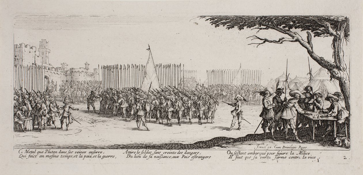 Les Misères et les Malheurs de la Guerre (feuille 2) - Jacques Callot