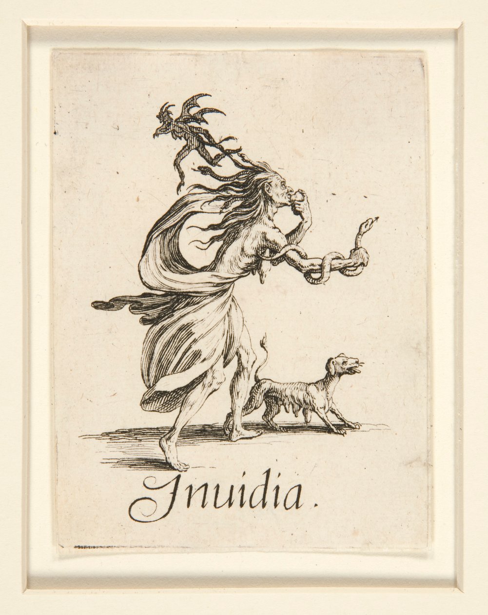 Les Péchés Capitaux : L - Jacques Callot