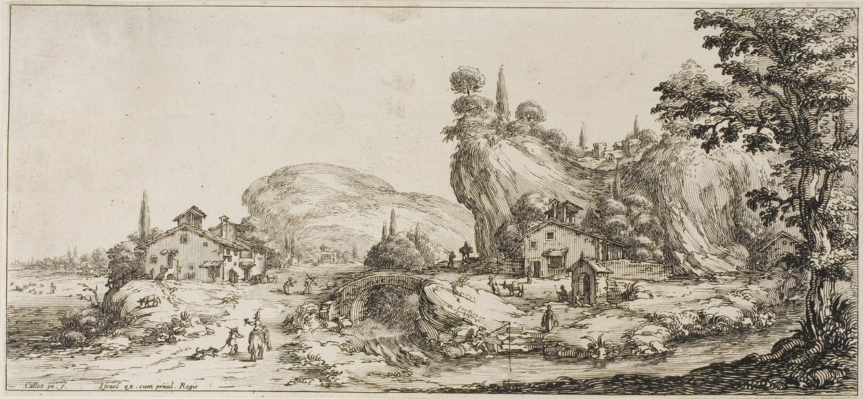 Chargement de Marchandises, de Diverses Scènes Conçues à Florence - Jacques Callot