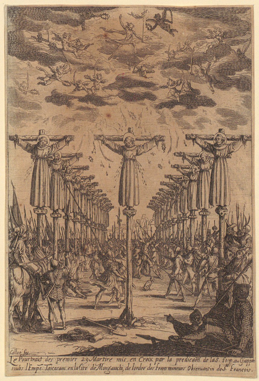 Martyrs du Japon - Jacques Callot