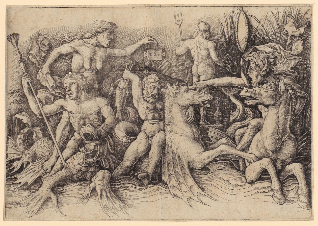 Le martyre de saint Barnabé, feuille 15 de la série « Les martyres des apôtres » - Jacques Callot
