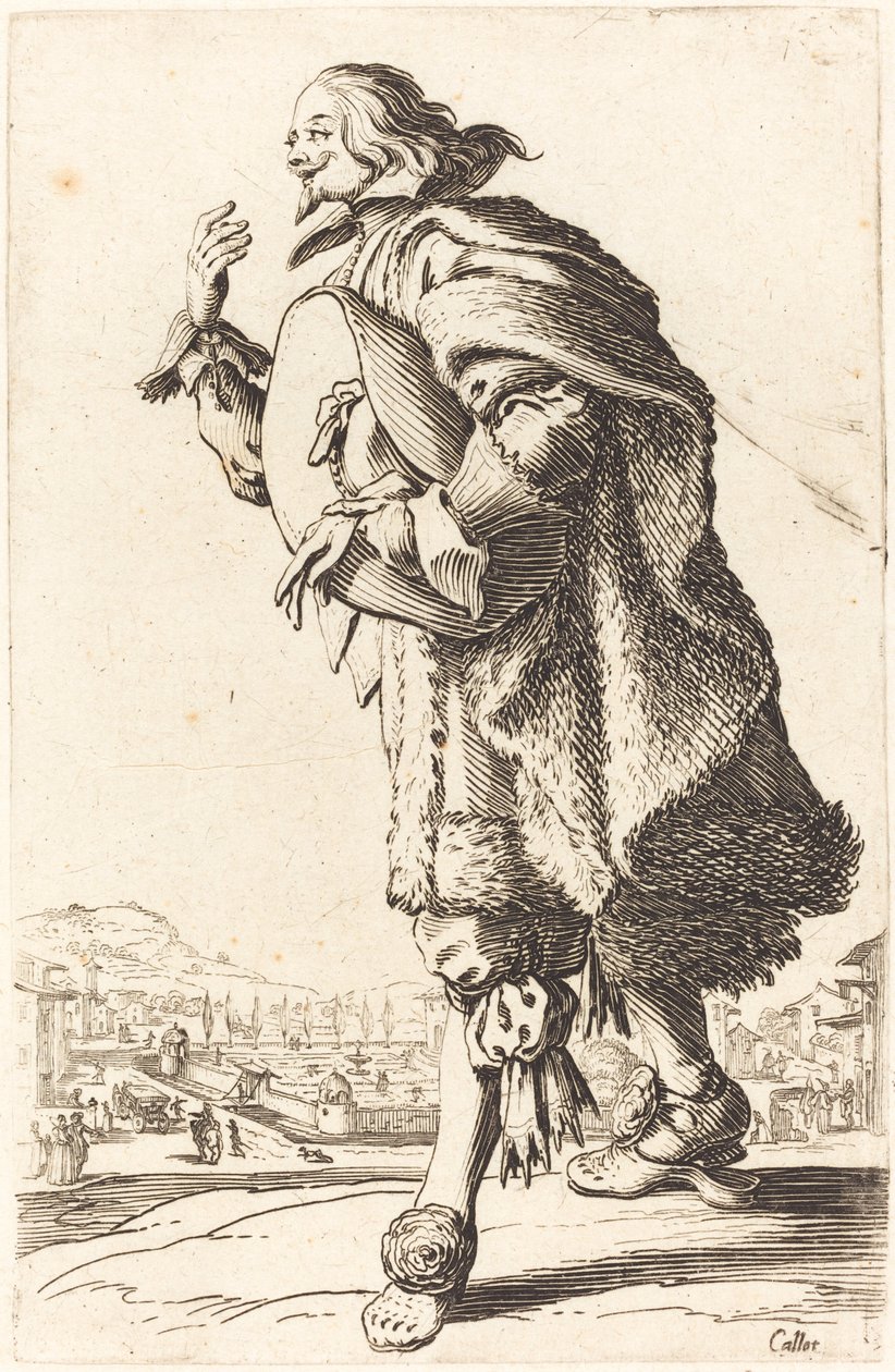 Noble homme avec chapeau de feutre, s