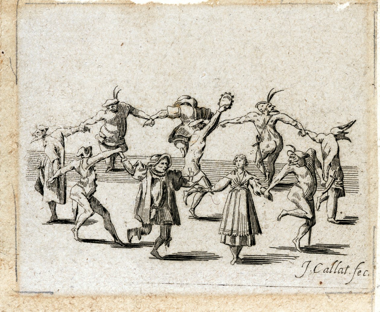 Danse des paysans - Jacques Callot